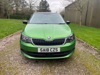 Used Skoda Fabia Colour Edition 2018 Green Hatchback