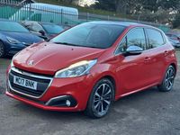 Used Peugeot 208 Allure Premium 2017 Orange Hatchback