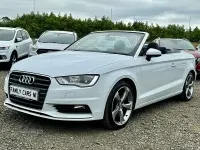 Used Audi A3 Cabriolet Sport 150 HP (110 kW) 2014 White Cabriolet