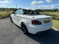 Used BMW 120 Cabriolet Sport Line 2013 White Cabriolet