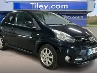 Used Toyota Aygo 68 HP (50 kW) 2014 Black Hatchback