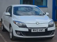 Used Renault Mégane III Dynamique 110 HP (80 kW) 2013 White Hatchback