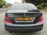 Used Mercedes C180 Sport 156 HP (114 kW) 2008 White Sedan