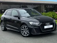 New Audi A1 Sportback S-Line 2026 Black Hatchback