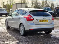 Used Ford Focus Zetec 125 HP (91 kW) 2014 Silver Hatchback