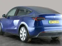 Used Tesla Model Y Long Range AWD 378 kW (514 HP) 2022 Blue SUV