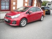 Used Kia Rio 82 HP (60 kW) 2017 Red Hatchback