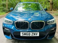 Used BMW X3 M Sport 261 HP (191 kW) 2019 Blue SUV