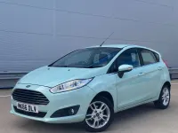 Used Ford Fiesta Zetec 82 HP (60 kW) 2016 Green Hatchback