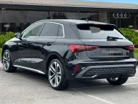 New Audi A3 Sportback S-Line 2026 Black Hatchback