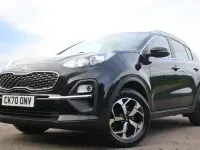 Used Kia Sportage 130 HP (95 kW) 2020 Black SUV