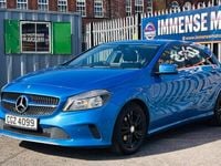 Begagnad Mercedes A180 Executive 2016 Blå Halvkombi