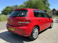 Used VW Golf VII Match 2012 Red Hatchback