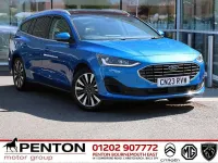 Used Ford Focus Titanium X 155 HP (114 kW) 2023 Blue Estate