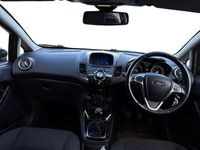 Used Ford Fiesta Titanium 125 HP (91 kW) 2017 Black Hatchback