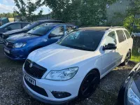 Used Skoda Octavia vRS 2012 White Estate