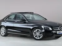 Usado Mercedes C200 Premium 184 CV (135 kW) 2016 Negro Berlina