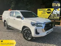 Used Toyota HiLux 150 HP (110 kW) 2023 White Pickup
