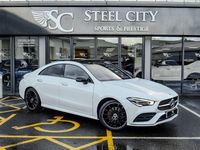 Used Mercedes CLA200 AMG Line Premium Plus 163 HP (119 kW) 2023 White Coupe