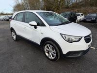 Used Vauxhall Crossland X 81 HP (59 kW) 2018 White SUV