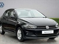Used VW Polo Edition 95 HP (69 kW) 2019 Black Hatchback
