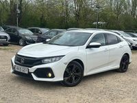 Used Honda Civic SR 2019 White Hatchback