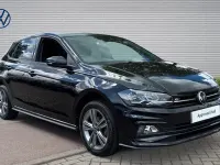 Used VW Polo R-line 95 HP (69 kW) 2021 Black Hatchback