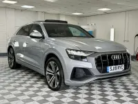 Used Audi Q8 S-Line 286 HP (210 kW) 2019 Silver SUV
