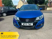 Used Honda Civic SE Plus 120 HP (88 kW) 2015 Blue Hatchback