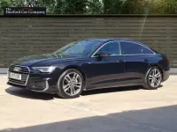 Used Audi A6 S-Line 299 HP (219 kW) 2021 Black Sedan