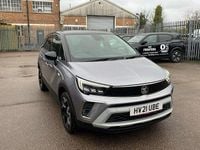 Used Vauxhall Crossland Elite 130 HP (95 kW) 2021 Grey SUV