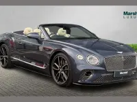 Used Bentley Continental GT Convertible 542 HP (398 kW) 2023 Blue Cabriolet