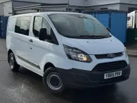 Used Ford Transit Custom 100 HP (73 kW) 2016 White Van