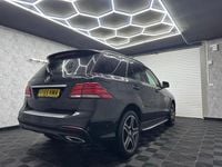 Used Mercedes GLE250 AMG line 204 HP (150 kW) 2015 Black Estate