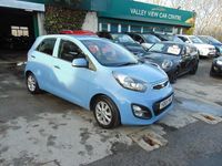 Used Kia Picanto 68 HP (50 kW) 2015 Blue Hatchback