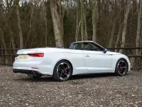 Used Audi S5 Cabriolet S-Line 354 HP (260 kW) 2017 White Cabriolet