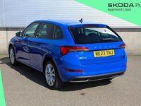Used Skoda Scala SE L 108 HP (79 kW) 2023 Blue Hatchback