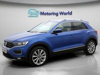 Used VW T-Roc SEL 190 HP (139 kW) 2021 Blue SUV