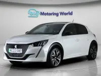 Used Peugeot e-208 Premium 100 kW (136 HP) 2022 White Hatchback