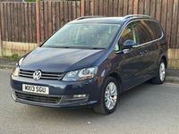 Used VW Sharan SE 150 HP (110 kW) 2024 Blue MPV