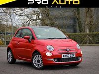 Used Fiat 500 Lounge 69 HP (50 kW) 2017 Red Hatchback