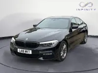 Used BMW 520 M Sport 190 HP (139 kW) 2018 Black Sedan