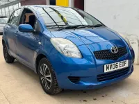 Used Toyota Yaris T3 85 HP (62 kW) 2006 Blue Hatchback