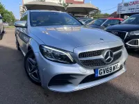 Used Mercedes C200 AMG Line Premium 2020 Silver Sedan