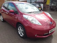 Used Nissan Leaf Acenta 80 kW (109 HP) 2015 Red Hatchback