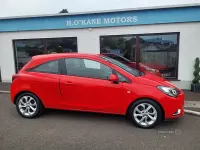 Used Vauxhall Corsa SRi 75 HP (55 kW) 2019 Red Hatchback