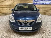 Used Vauxhall Meriva 120 HP (88 kW) 2012 Blue MPV