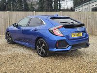 Used Honda Civic SR 126 HP (92 kW) 2018 Blue Hatchback