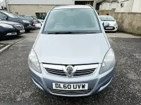 Used Vauxhall Zafira 140 HP (102 kW) 2011 Silver MPV