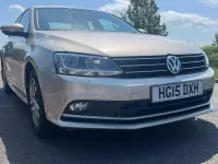 Used VW Jetta SE 2015 Silver Sedan